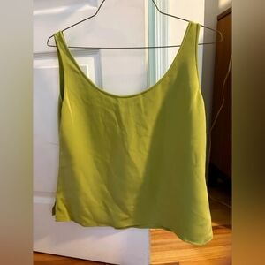 Chartreuse Camisole Top